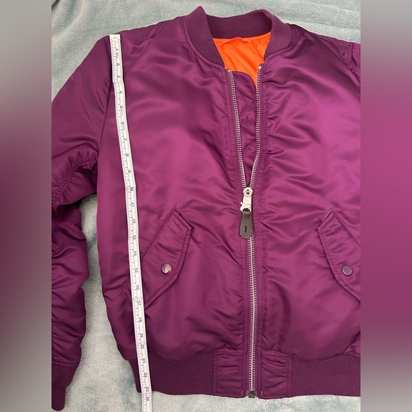 Alpha Industries  MA-1 Bomber Jacket nwot - Picture 6 of 7
